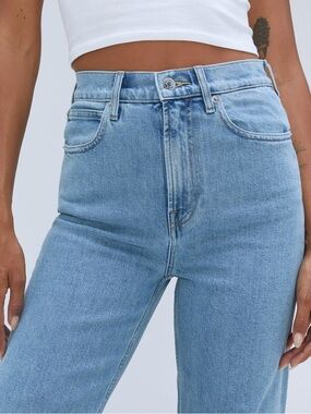 Everlane Way High Jean Organic Cotton 34 Long